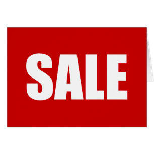 SALE CARD