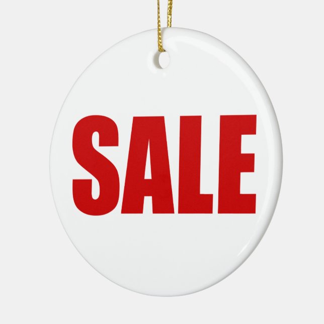 SALE CERAMIC ORNAMENT (Left)