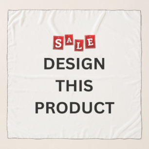 SALE! Chiffon Scarf - Large - Square (50" x 50")