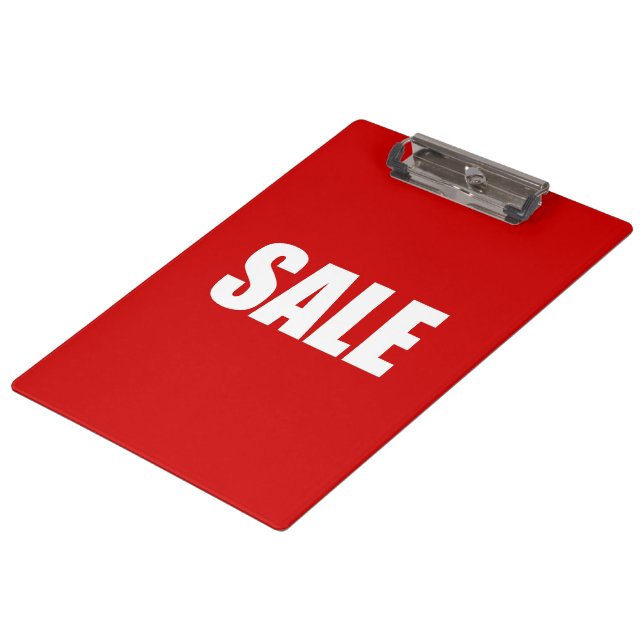 SALE CLIPBOARD (Angled)