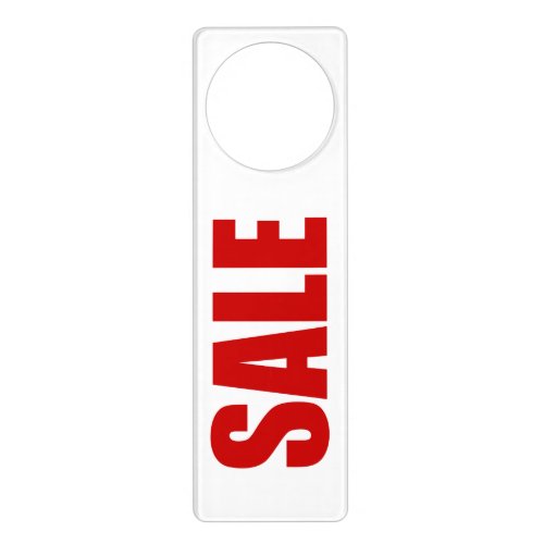 SALE DOOR HANGER