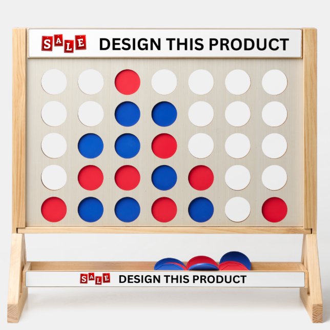 SALE! Fast Four - Jumbo Game - Custom (Front)