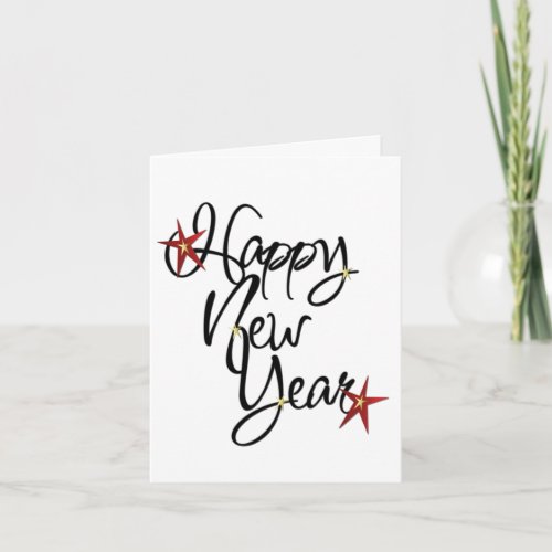 SALE Happy New Year Card  Customize