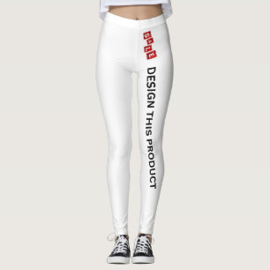 SALE! Leggings - Full length - White - Custom