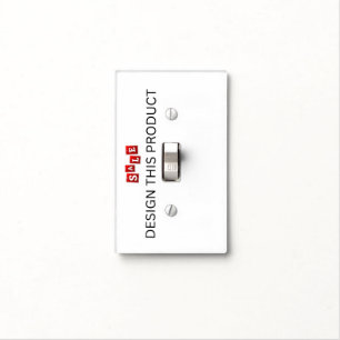 SALE! Lightswitch Cover - Single Toggle - Custom