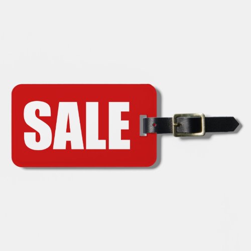 SALE LUGGAGE TAG