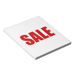 SALE NOTEPAD