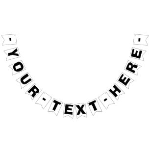 SALE! Party Banner Bunting - 16 Flags and String