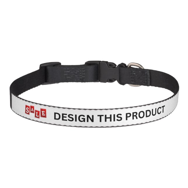 SALE! Pet Collar - Medium 16" to 20" (adjustable)  (Front)