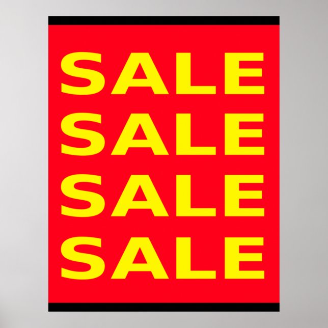 Sale Poster (Front)