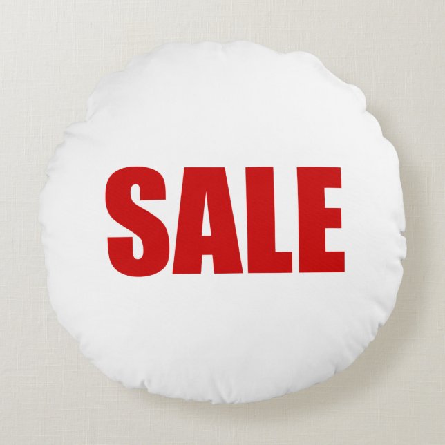 SALE ROUND PILLOW (Front)