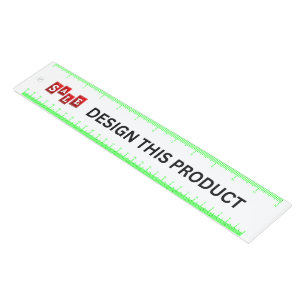 SALE! Ruler - 12 inch Quality clear Acrylic- Green
