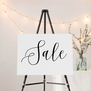 Sale Sign, Modern and Classy, Foam Board