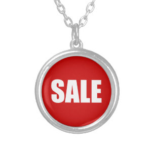 SALE SILVER PLATED NECKLACE