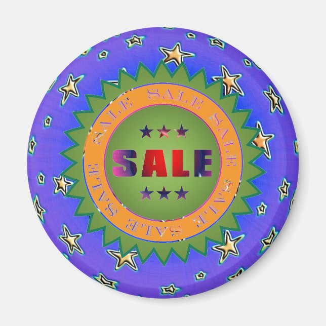 Sale Sticker Magnet (Front)