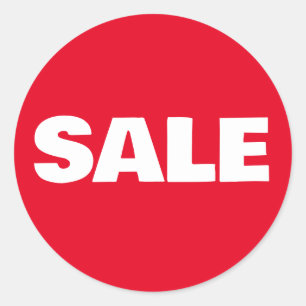 SALE STICKER STICKERS DISCOUNT FOR SHOP