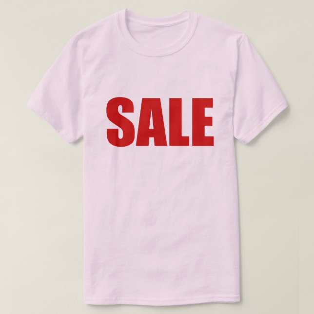 SALE T-Shirt (Design Front)