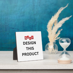 SALE! Tabletop Plaque with Easel 5.25 x 5.25