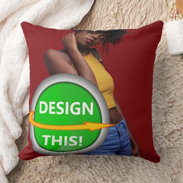 SALE! Throw Pillow  Big 20"x20" Cotton -Customize  (Blanket)