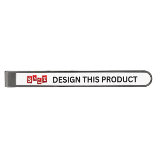 SALE! Tie Bar - Gunmetal Plated - Classic Style
