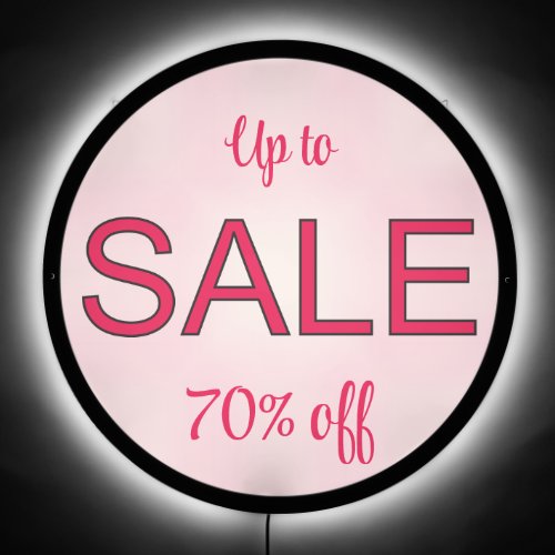 Sale Up to  off LED Sign