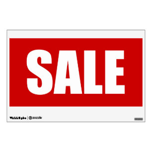 SALE WALL DECAL