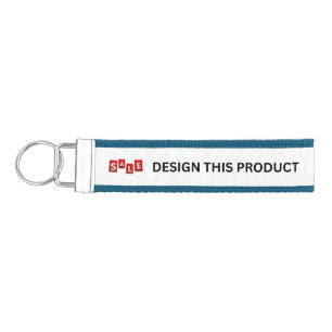 SALE! Wrist Keychain - Grosgrain - Royal