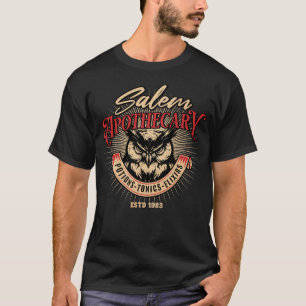Salem Apothecary Vintage Owl T-Shirt