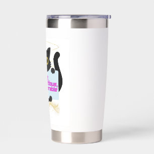 Salem Black Cat - "Not Superstitious, Just Bottle Insulated Tumbler