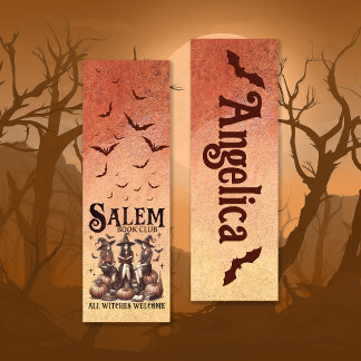 Salem Book Club Magic Witches Bookmarks
