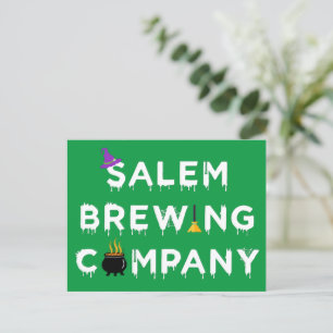 Salem Brewing Company White  Postcard