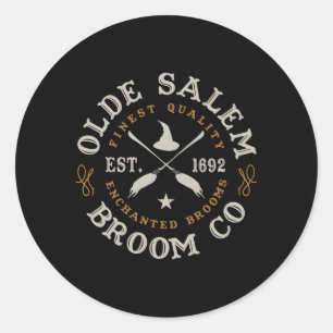 Salem Broom Company Classic Round Sticker