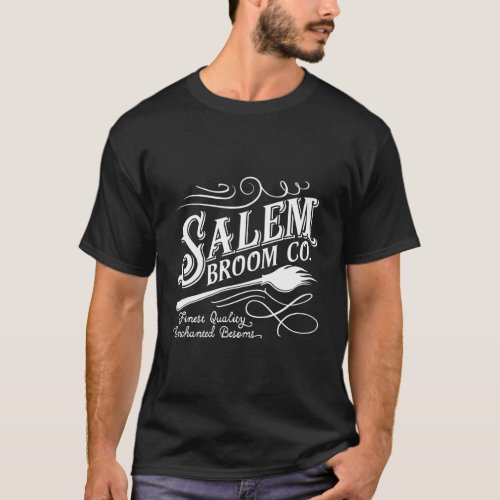 Salem Broom Company Est 1692 Halloween T_Shirt