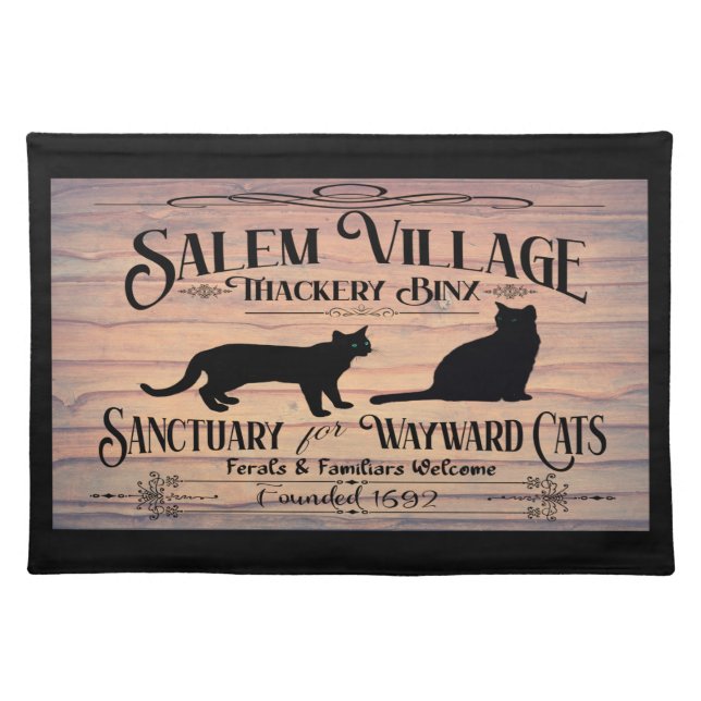 Salem Cat Sanctuary Placemat (Front)