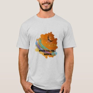 Salem Fall Magic Rainbow Tee - Support End Witch 