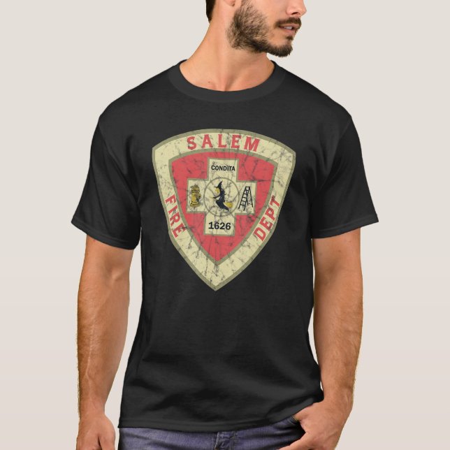 Salem Fire Dept 1626 T-Shirt (Front)