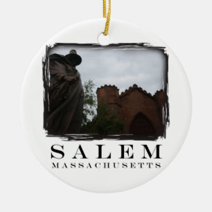 Salem Guard Ceramic Ornament