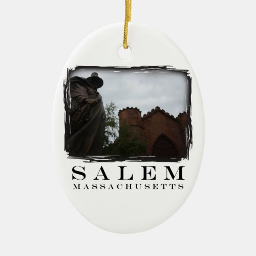 Salem Guard Ceramic Ornament