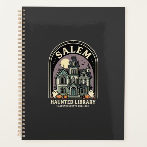 Salem Haunted Library Halloween Design_1 Planner