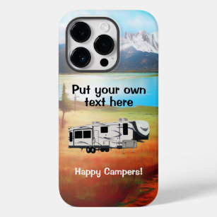 Salem Hemisphere 34 RL Happy Camper personalized Case-Mate iPhone 14 Pro Case