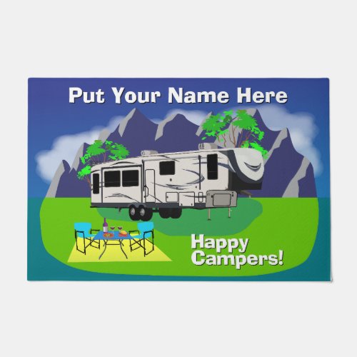 Salem Hemisphere 34RL Happy Camper Fifth wheel  Doormat