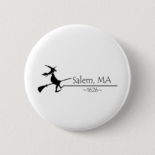 Salem, MA 1626 Button (Front)
