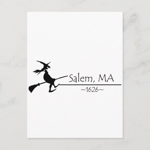 Salem MA 1626 Postcard