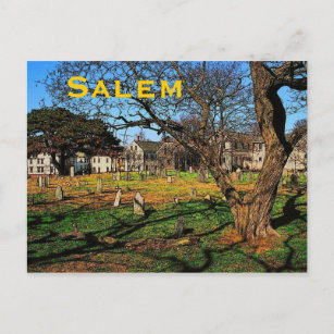 Postcard Town House Square, Salem, Mass udb A128