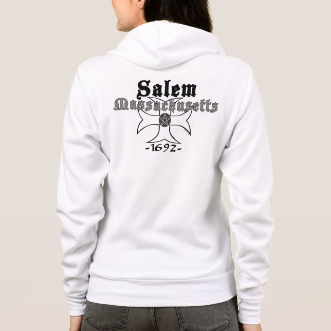 Salem Massachusetts 1692 Hoodie (Back)