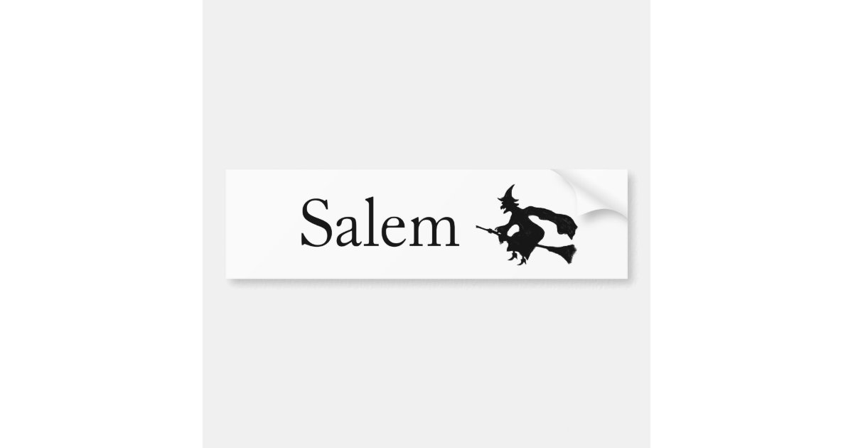 Salem Massachusetts Bumper Sticker