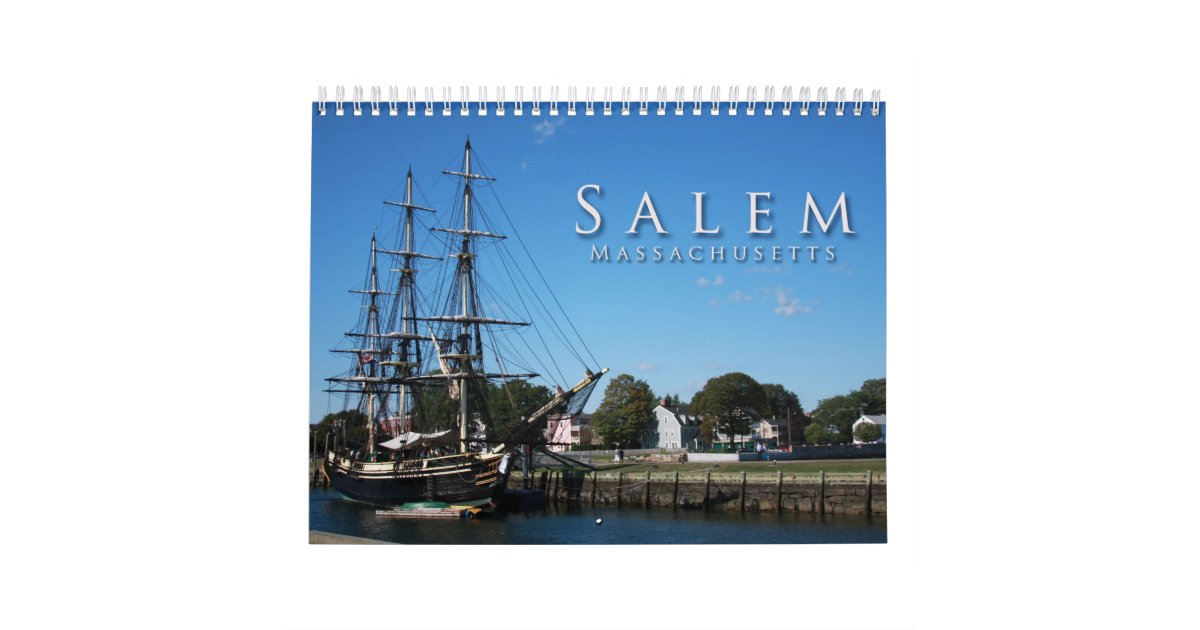 Salem, Massachusetts Calendar Zazzle