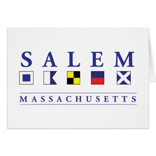 Salem, Massachusetts Cards (Front Horizontal)