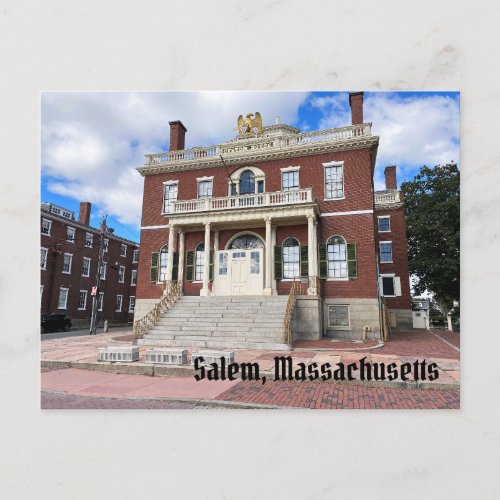 Salem Massachusetts Postcard