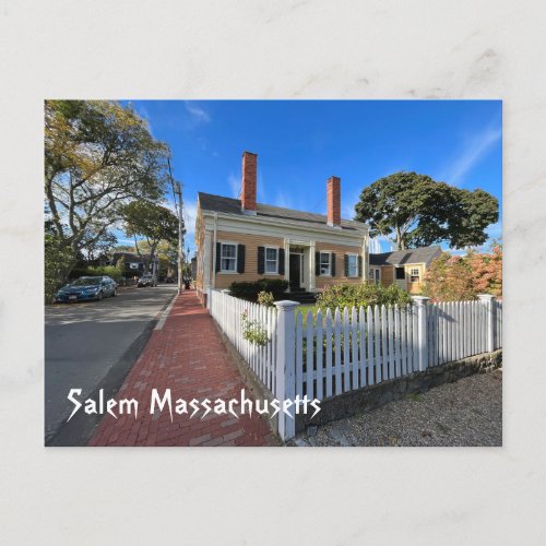 Salem Massachusetts Postcard